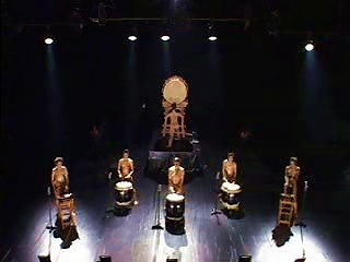 Japanese Unclothed Drummers
